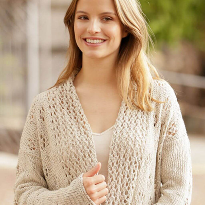 Drops Design Pattern Gestrickte Jacke Free Flow Strickset - Drops (PDF) bei bei bei bei bei bei bei Lieblingsgarn