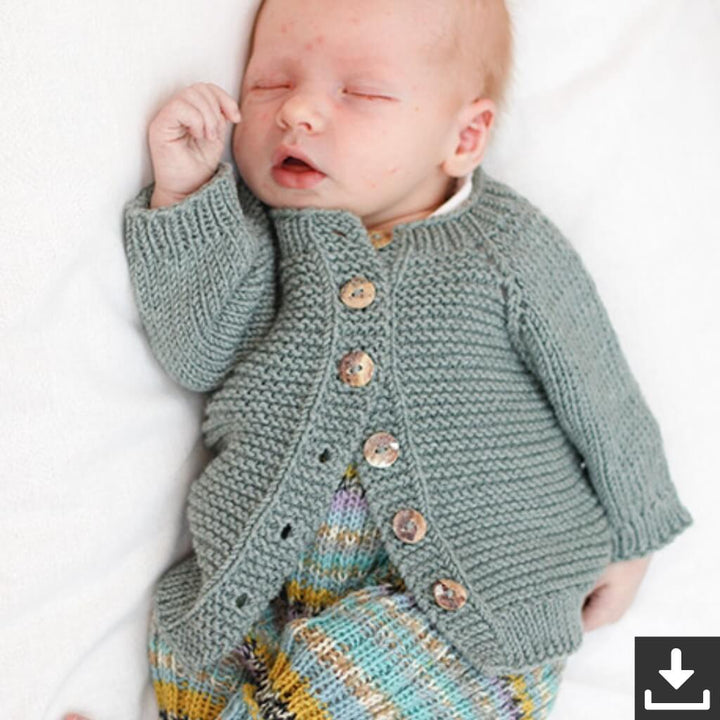 Drops Design Pattern Strickjacke Dream Plan Cardigan Strickset - Drops (PDF) bei bei bei bei bei Lieblingsgarn