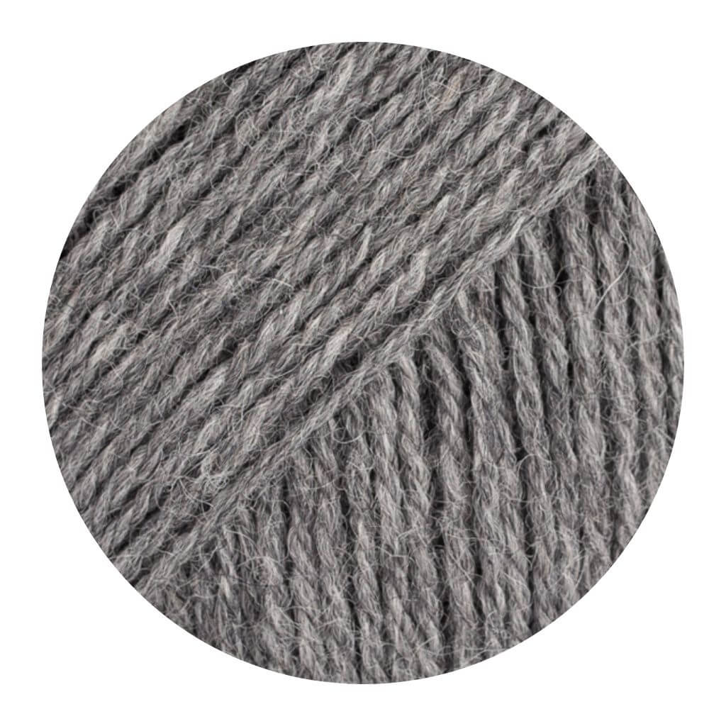 Drops Design Drops Flora, Farbe 04 medium grey – Alpaka und Schurwolle bei Lieblingsgarn