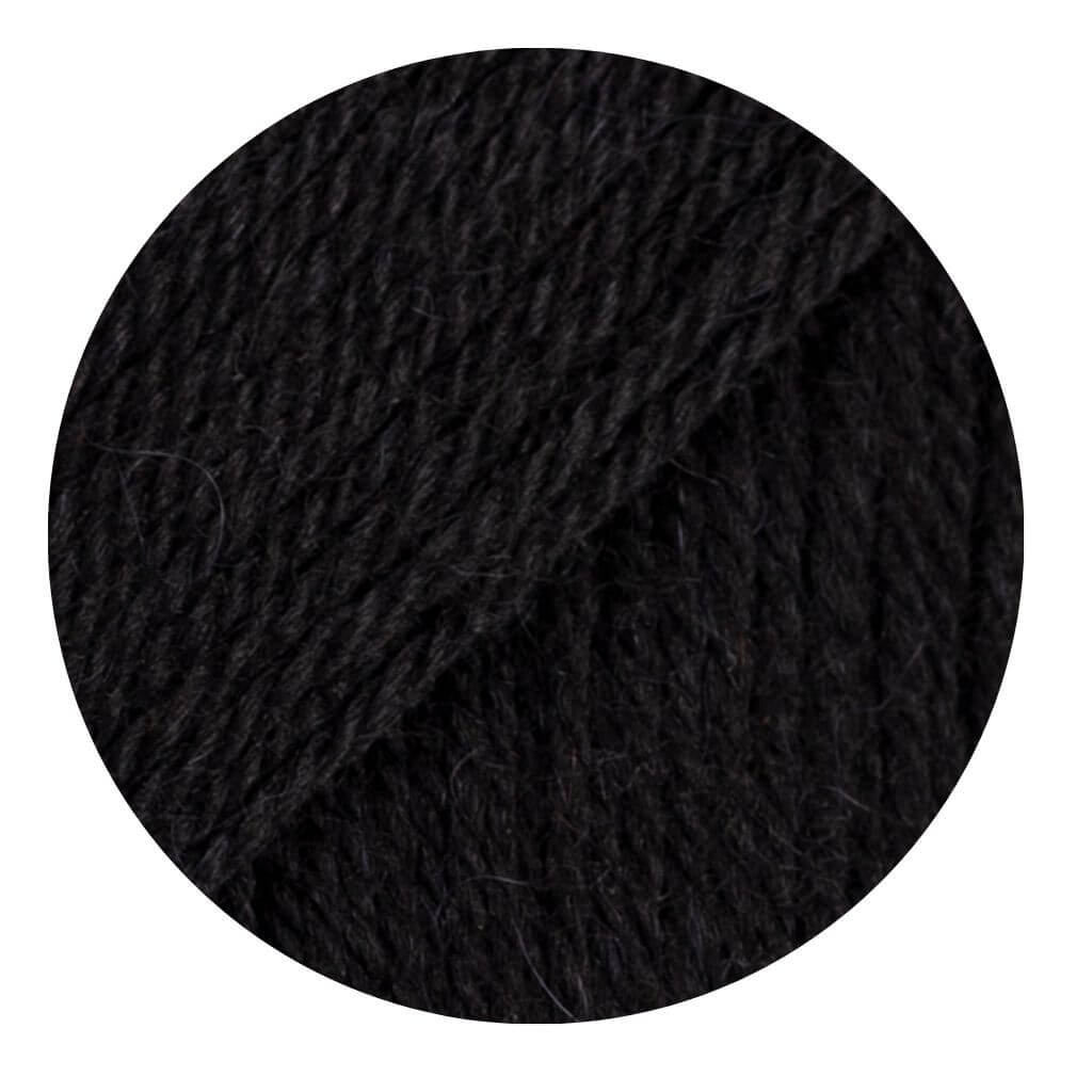 Drops Design Drops Flora, Farbe 06 black – Alpaka und Schurwolle bei Lieblingsgarn