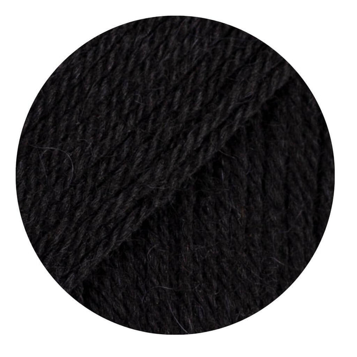 Drops Design Drops Flora, Farbe 06 black – Alpaka und Schurwolle bei Lieblingsgarn