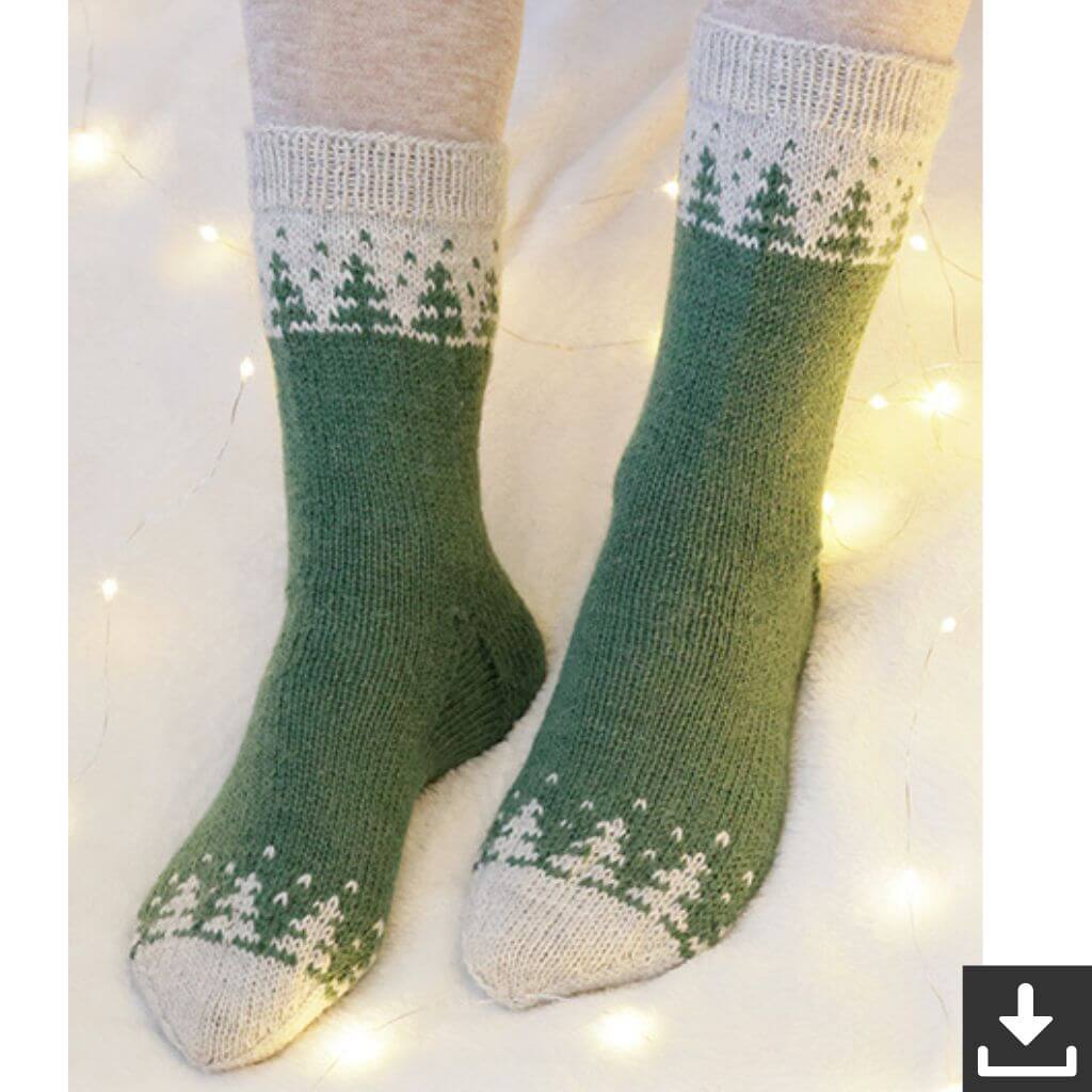 Drops Forest Spell Socken Strickanleitung - Drops (PDF) bei bei bei bei bei bei bei bei Lieblingsgarn