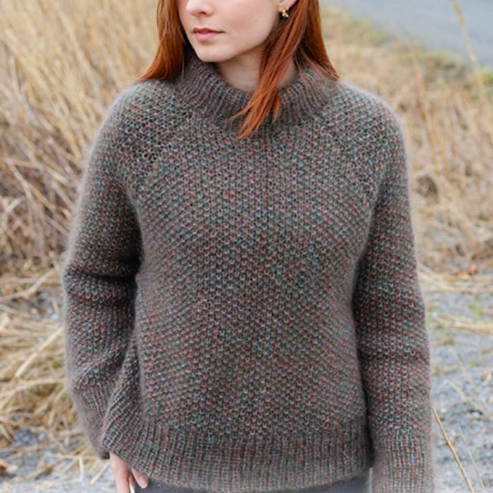 Drops Design Pattern Pullover Forest Trails Sweater Strickset - Drops (PDF) bei bei bei bei Lieblingsgarn