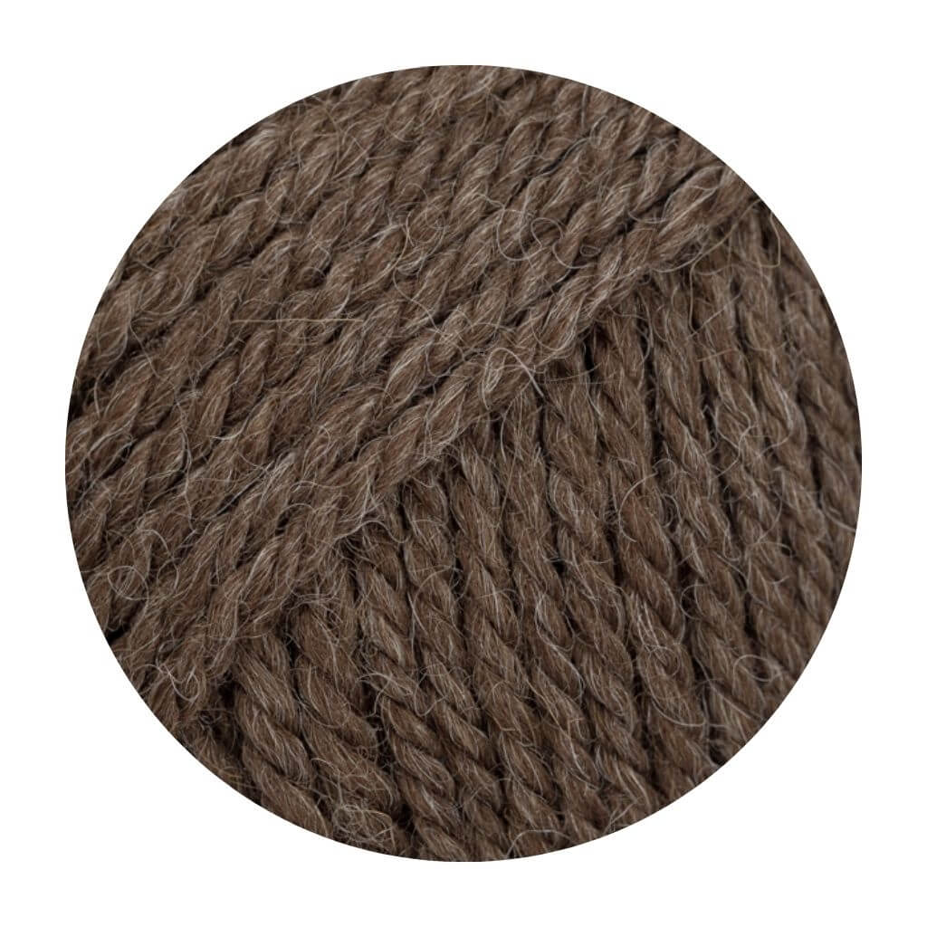 Drops Design Drops Nepal 50 g, Farbe 0612 medium brown – Alpaka und Schurwolle bei Lieblingsgarn