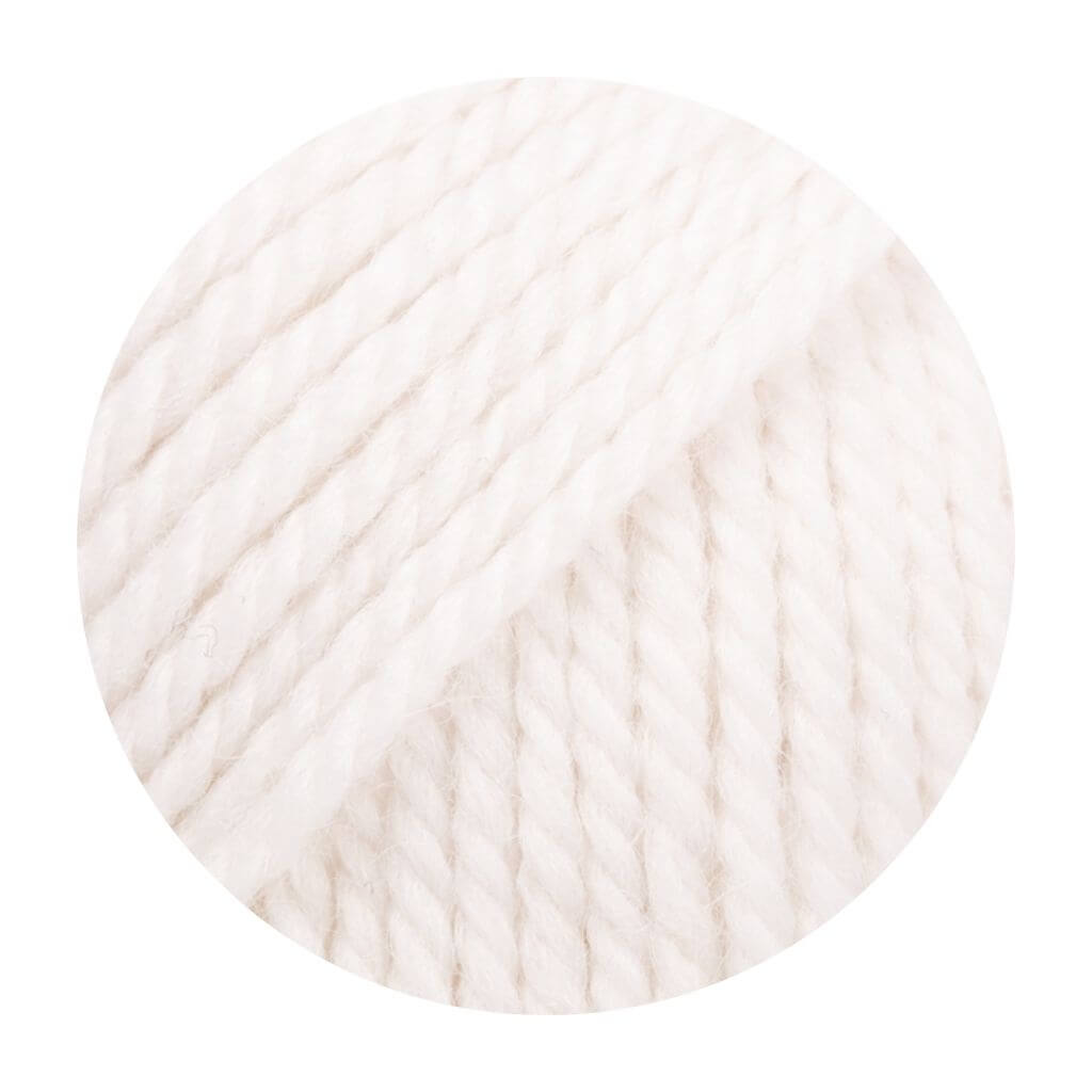 Drops Design Drops Nepal 50 g, Farbe 1101 white – Alpaka und Schurwolle bei Lieblingsgarn