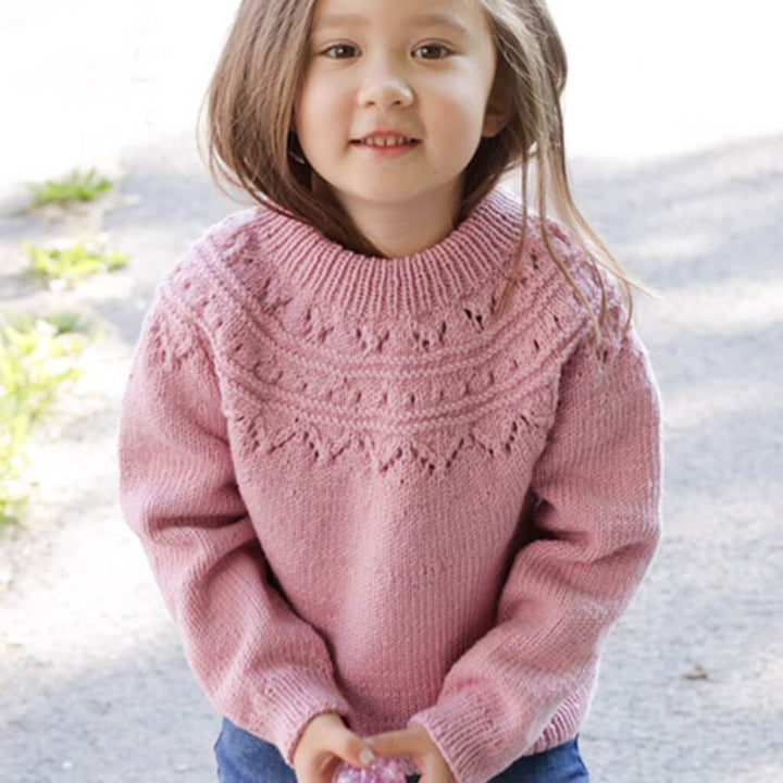 Drops Design Pattern Pullover Running Circles Sweater Strickset - Drops (PDF) bei bei bei bei Lieblingsgarn