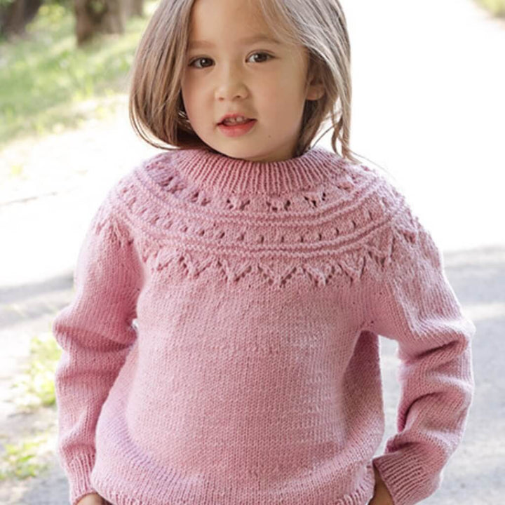 Drops Design Pattern Pullover Running Circles Sweater Strickset - Drops (PDF) bei bei bei bei Lieblingsgarn