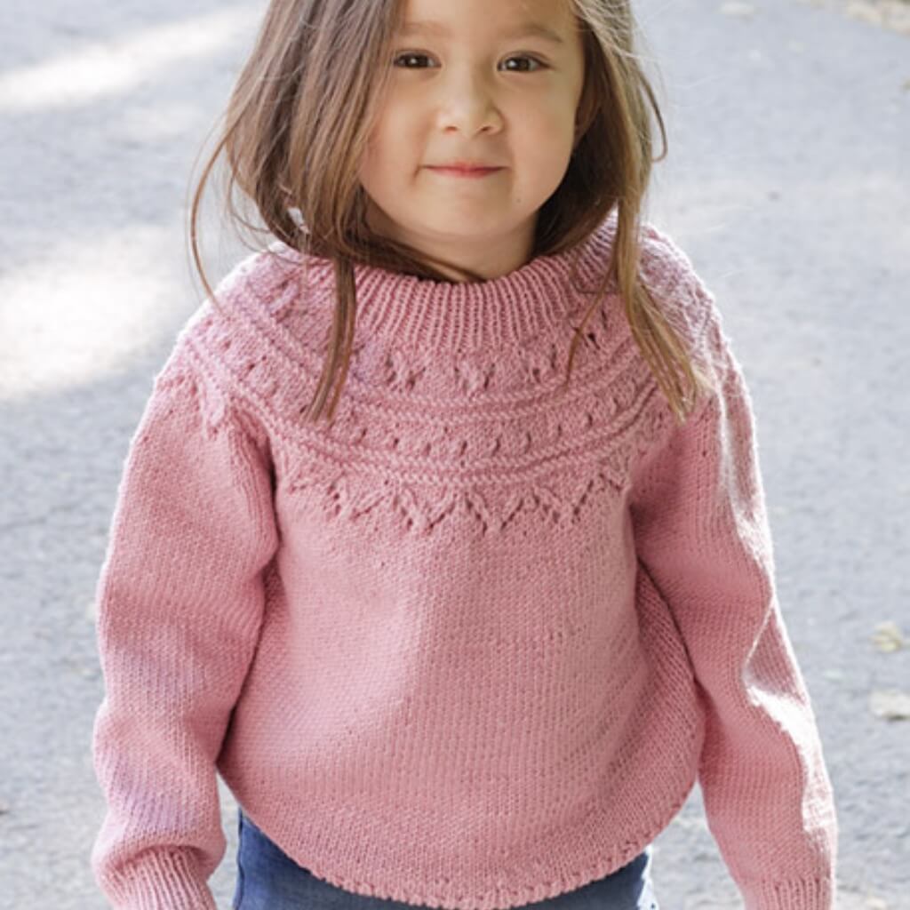 Drops Design Pattern Pullover Running Circles Sweater Strickset - Drops (PDF) bei bei bei bei Lieblingsgarn