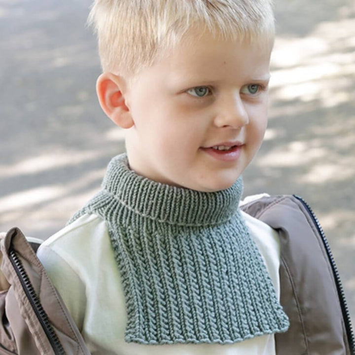 Drops Design Pattern Kragenschal Trailhead Neck Warmer Strickset - Drops (PDF) bei bei bei bei bei bei bei Lieblingsgarn
