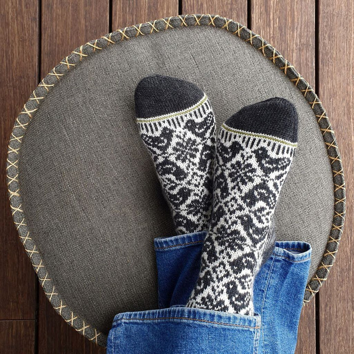 Ducathi Pattern Chicken Run Socken Strickanleitung - Ducathi (PDF) bei bei bei bei Lieblingsgarn