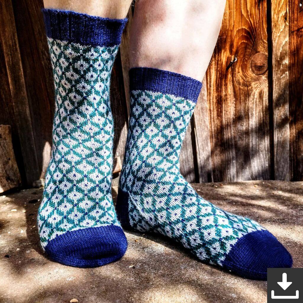 Ducathi Pattern Minipli Socken Strickanleitung - Ducathi (PDF) bei bei bei bei Lieblingsgarn