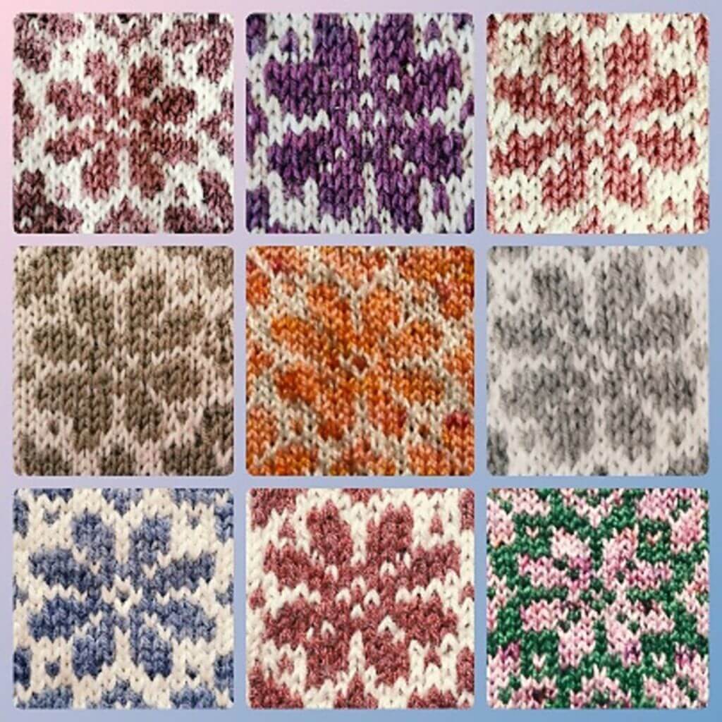Ducathi Pattern Handschuhe Powerflowermittens Strickanleitung - Ducathi (PDF) bei bei bei bei Lieblingsgarn