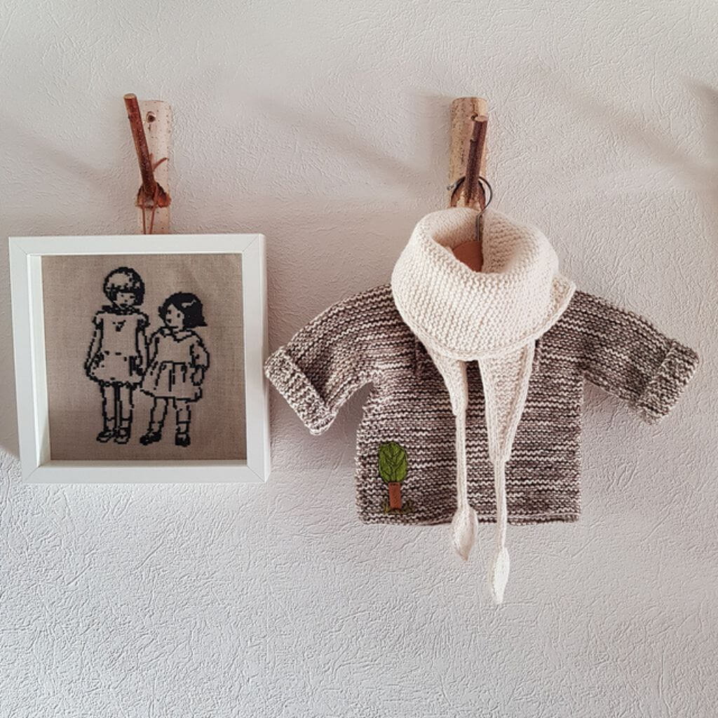 Ducathi Pattern Halstuch Waldkind Strickanleitung - Ducathi (PDF) bei bei bei bei Lieblingsgarn