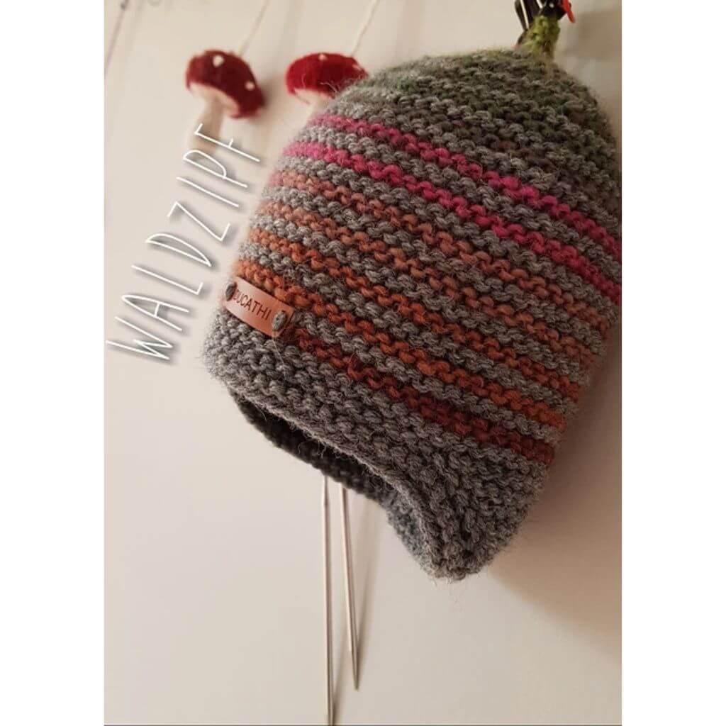 Ducathi Pattern Mütze Waldzipf Strickanleitung - Ducathi (PDF) bei bei bei bei Lieblingsgarn