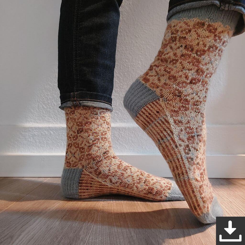 Ducathi Pattern Zeitlose 3 Socken Strickanleitung - Ducathi (PDF) bei bei bei bei Lieblingsgarn