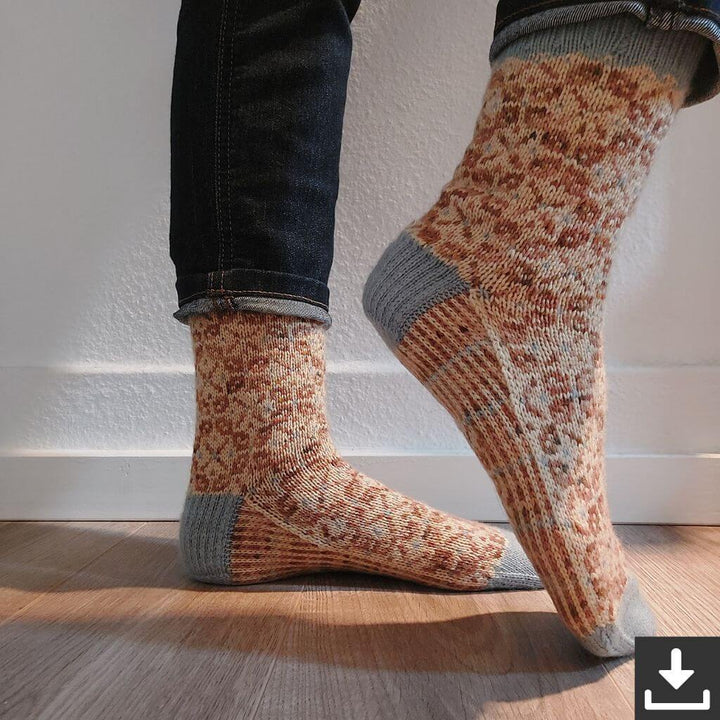 Ducathi Pattern Zeitlose 3 Socken Strickanleitung - Ducathi (PDF) bei bei bei bei Lieblingsgarn