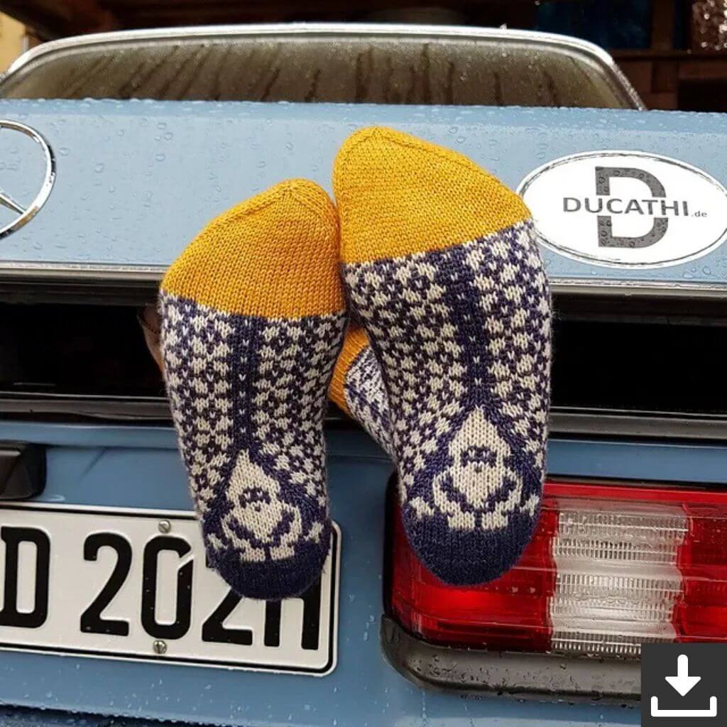 Ducathi Zwergenaufstand Socken Strickanleitung - Ducathi (PDF) bei bei bei bei bei bei bei Lieblingsgarn
