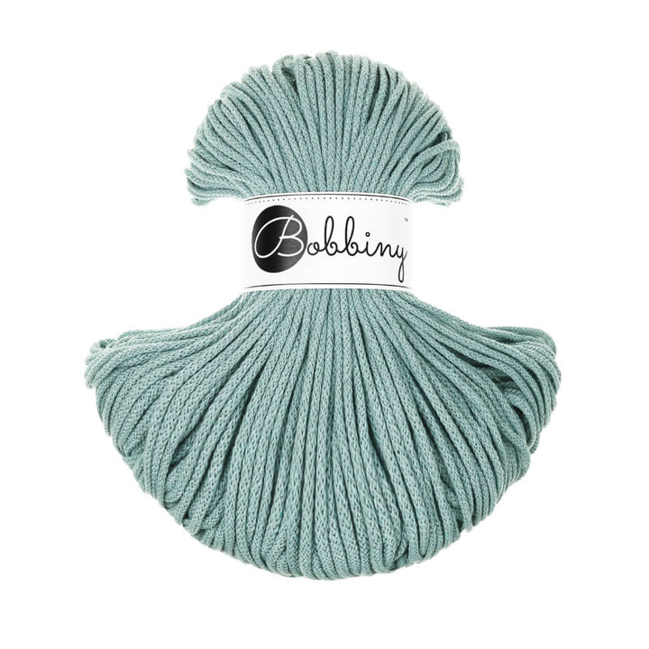 Bobbiny Makramee Duck Egg Blue Bobbiny Kordel Junior 3mm x 100 m Lieblingsgarn