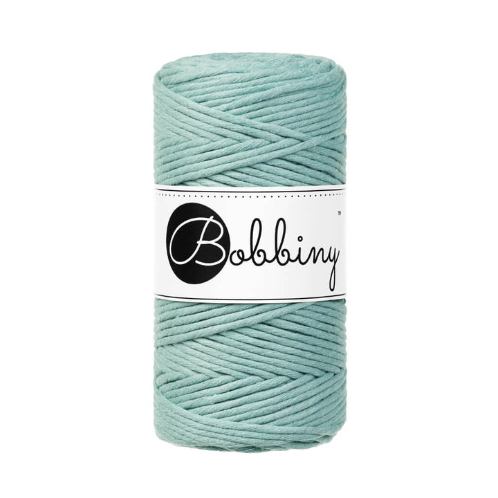Bobbiny Makramee Garn 3mm, Farbe Duck Egg Blue – Baumwolle bei Lieblingsgarn