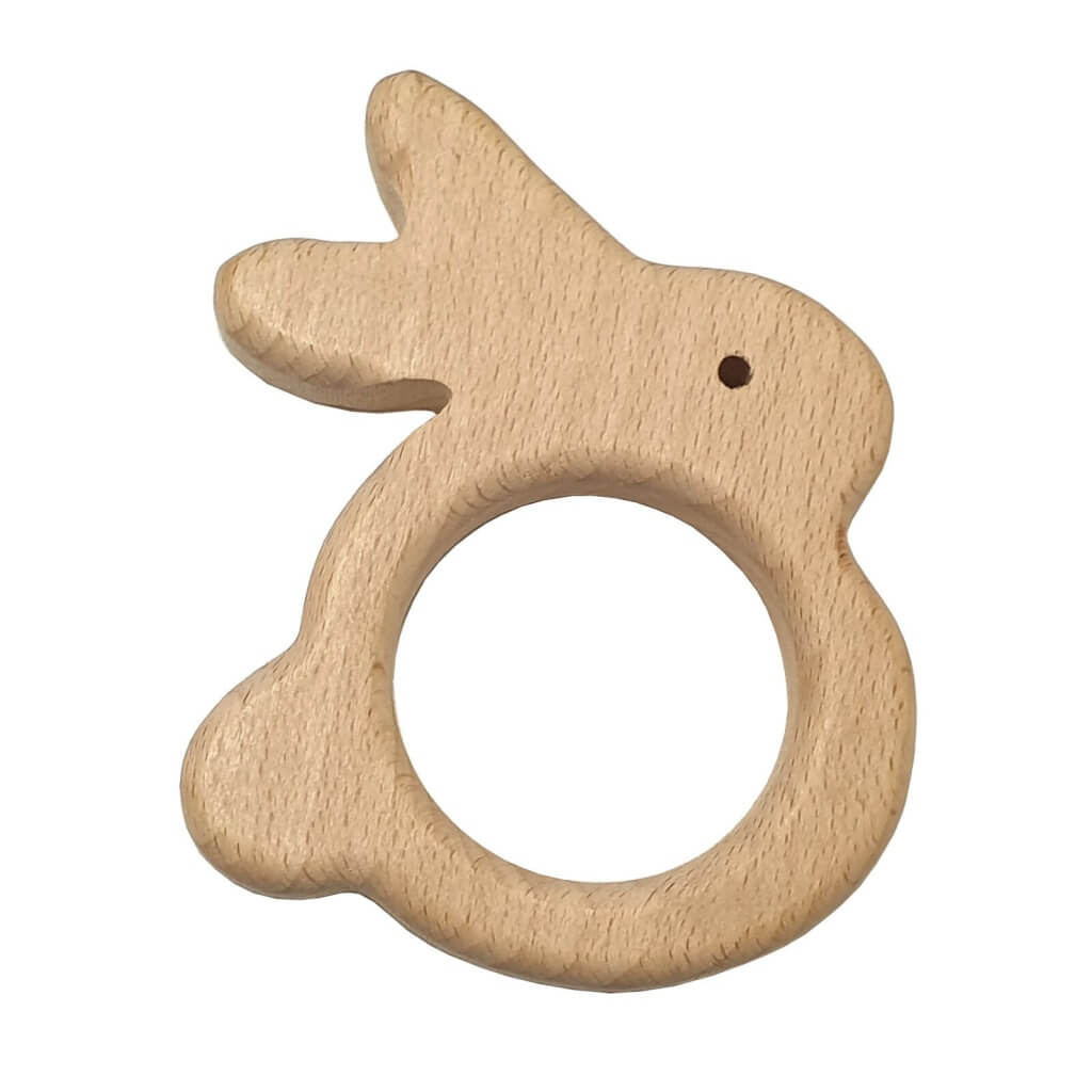 Durable Baby Beißring Hase aus Holz bei bei bei bei Lieblingsgarn