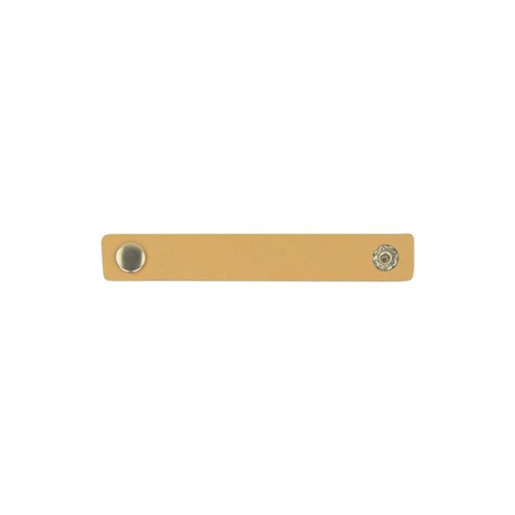 Durable 2 Stk. Lederlabel mit Druckknopf - beschreibbar bei bei bei bei Lieblingsgarn