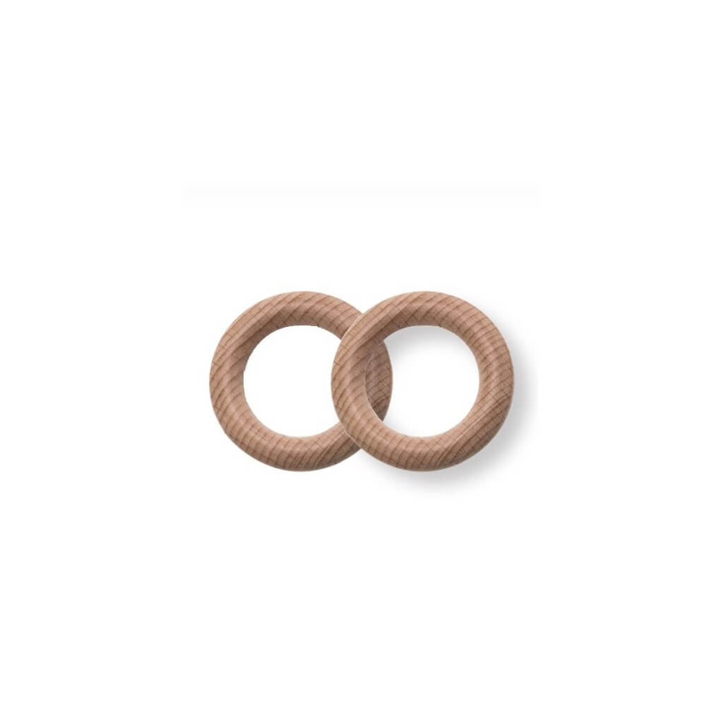 Durable 2-er Set. Holzringe - Durchmesser 4 cm bei bei bei bei bei Lieblingsgarn