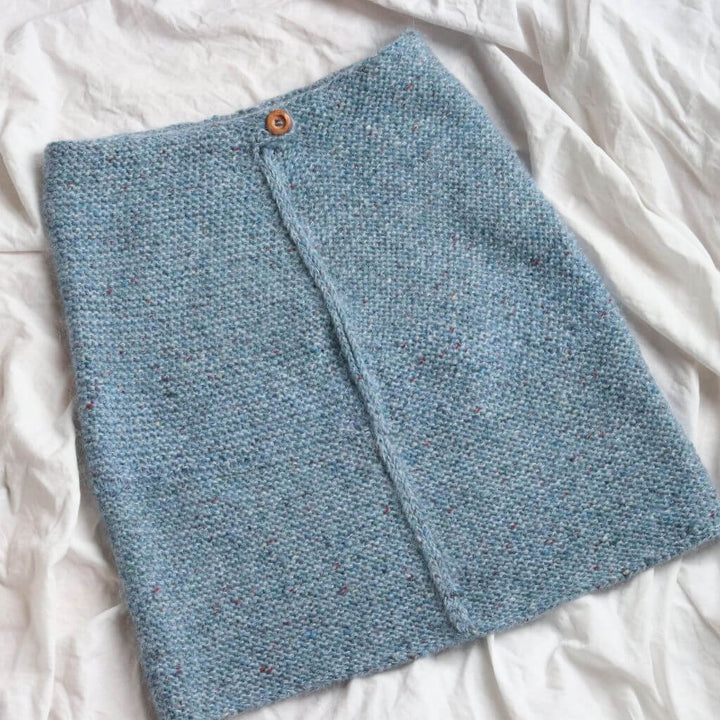 Frau Riedel strickt EasyPeasy Skirt Strickanleitung - Frau Riedel Strickt (PDF) bei bei bei bei Lieblingsgarn