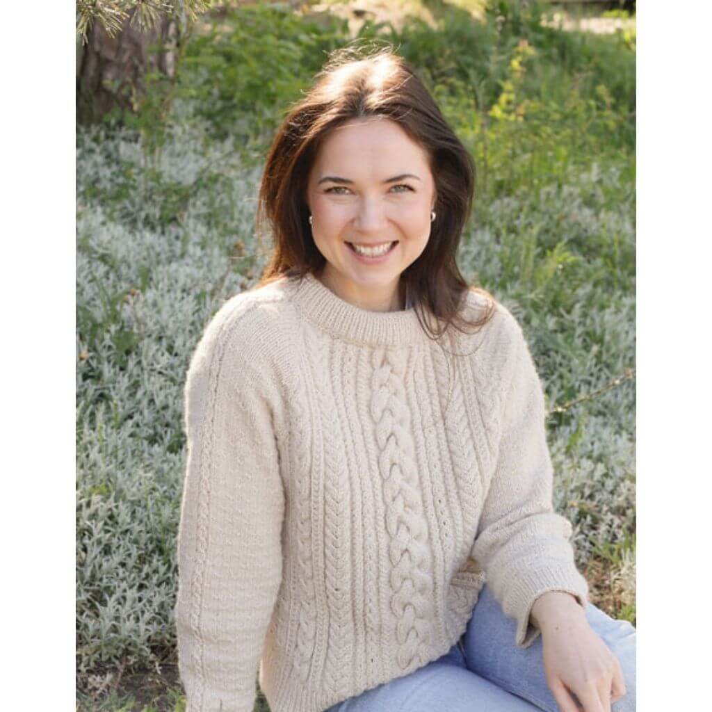 Drops Design Pattern Damen Pullover Echo River Strickanleitung - Drops (PDF) bei bei bei bei Lieblingsgarn