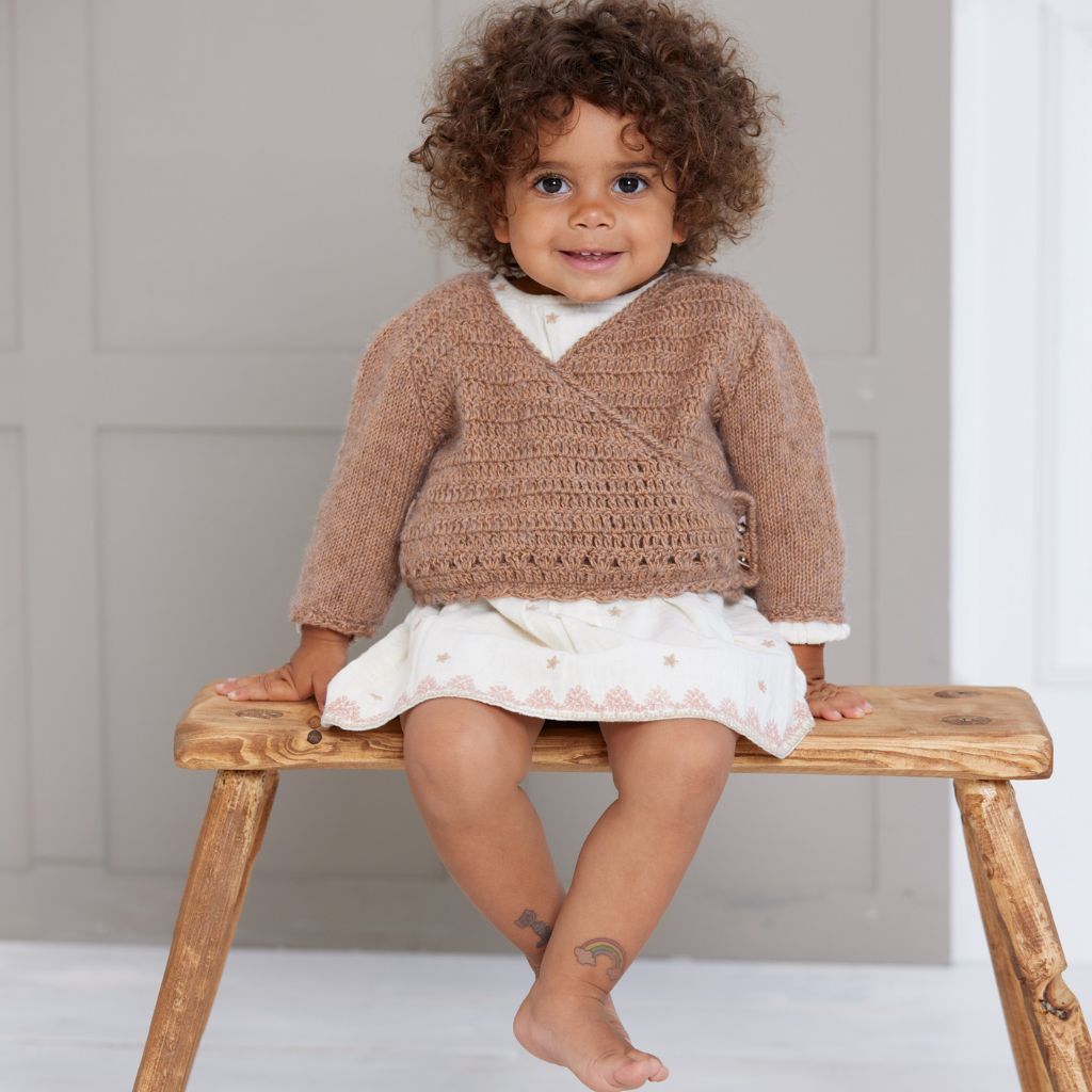 Lana Grossa Pattern Wickeljäckchen Strickanleitung - Lana Grossa (Heft) bei bei bei bei bei bei bei Lieblingsgarn