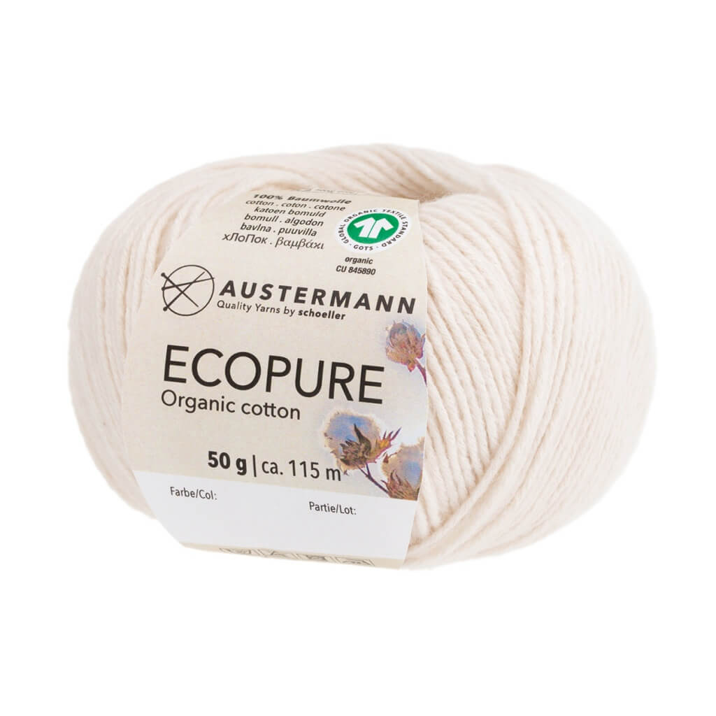 Austermann Ecopure 50g - Bio-Baumwollgarn bei bei bei bei Lieblingsgarn