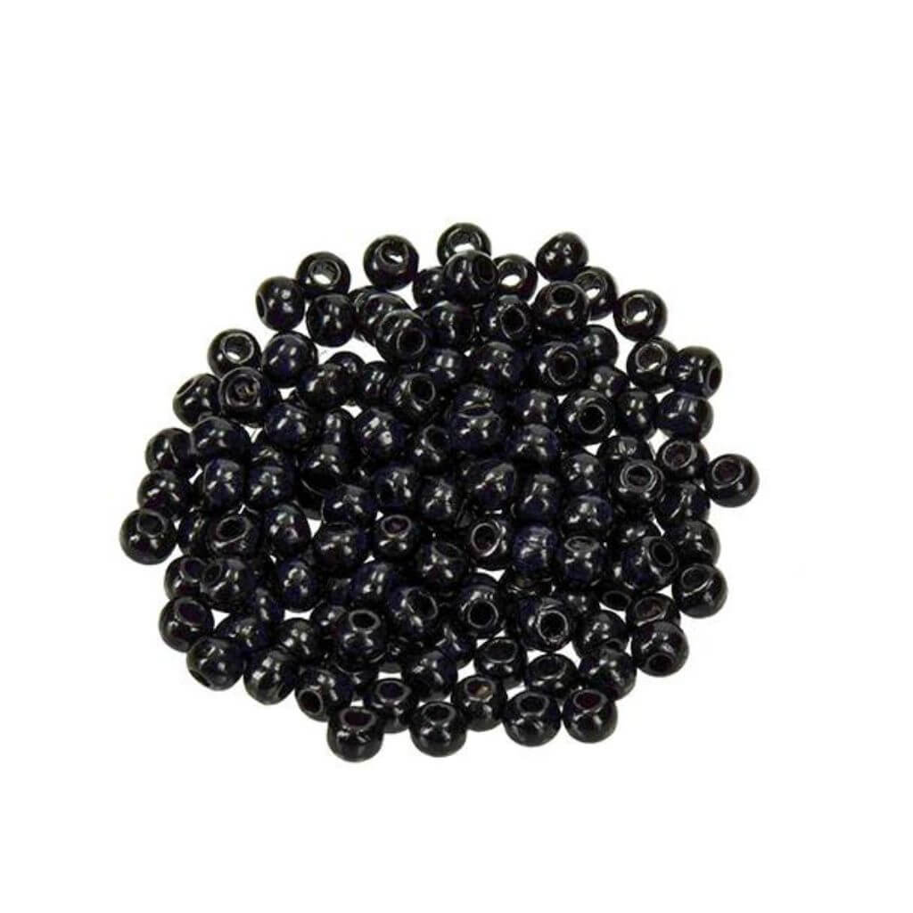 efco creative efco Holzperlen, Farbe Schwarz – Holz bei Lieblingsgarn