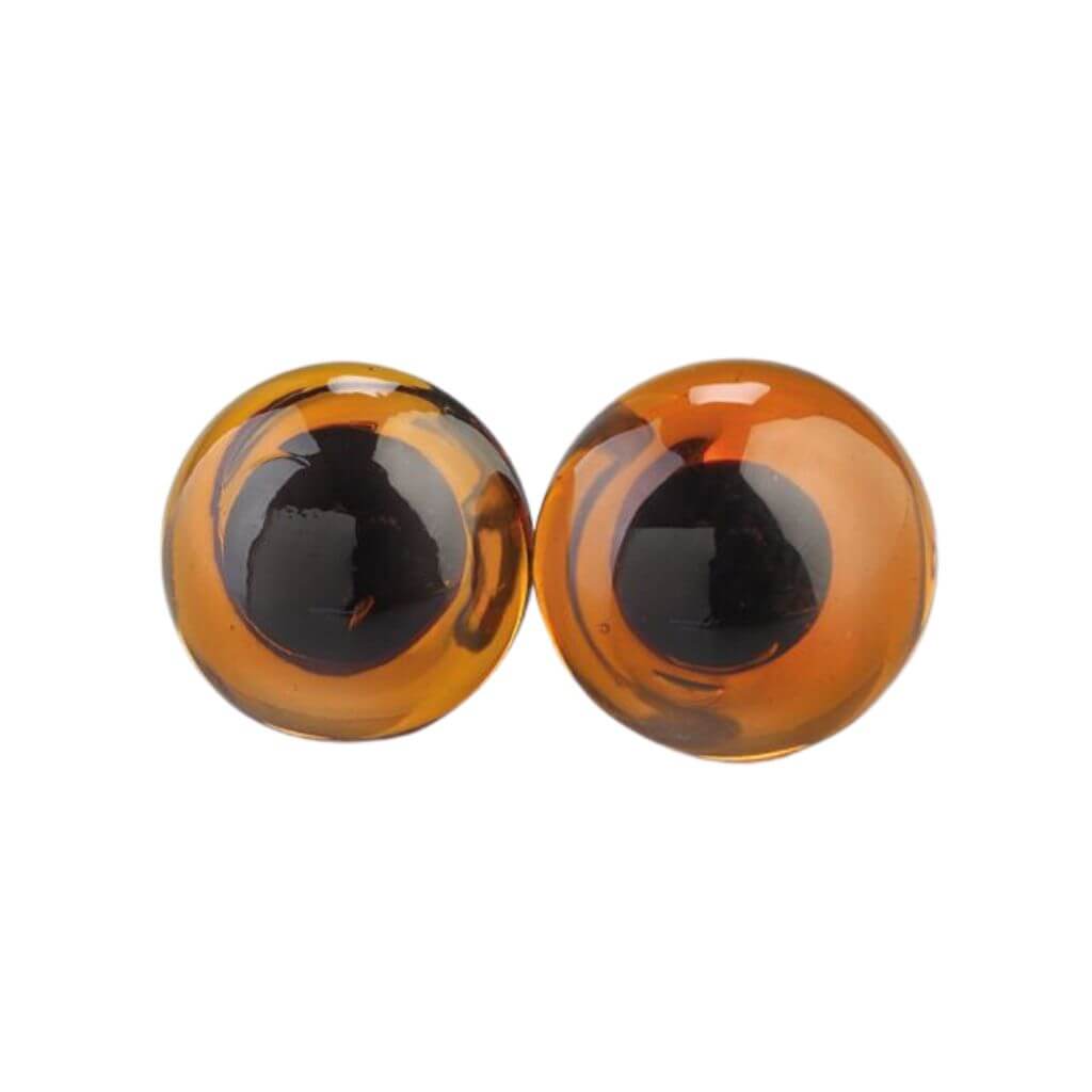 efco creative 8mm efco braune Tieraugen mit Öse bei bei bei bei Lieblingsgarn