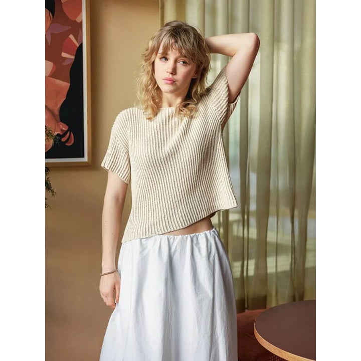 Sandnes Garn Pattern Damen Shirt Fenny Tee Strickanleitung - Sandnes Garn (Heft) bei bei bei bei Lieblingsgarn