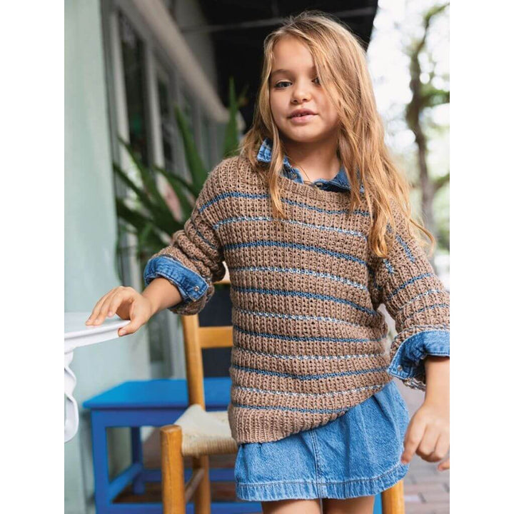 Sandnes Garn Pattern Pullover Sebbe Sweater Junior Strickanleitung - Sandnes Garn (Heft) bei bei bei bei Lieblingsgarn