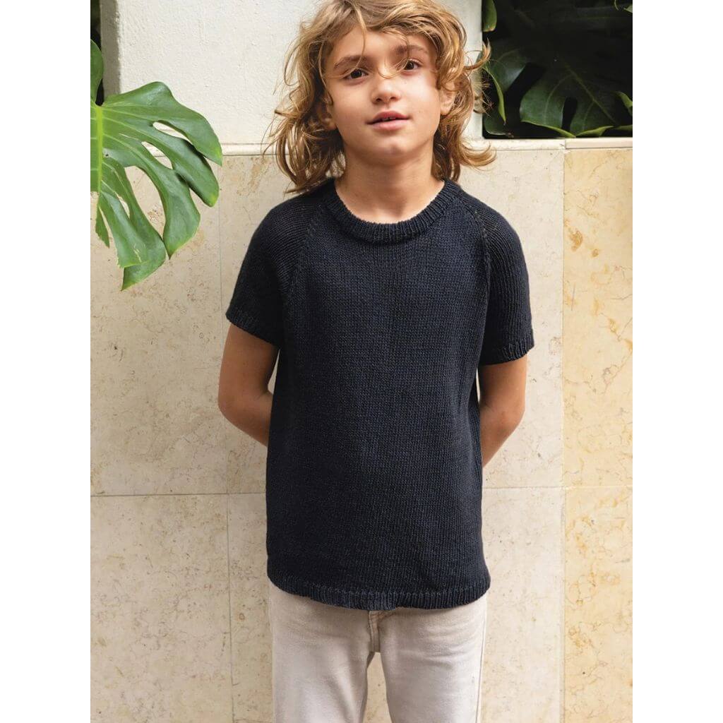 Sandnes Garn Pattern Shirt Robin Tee Junior Strickanleitung - Sandnes Garn (Heft) bei bei bei bei Lieblingsgarn