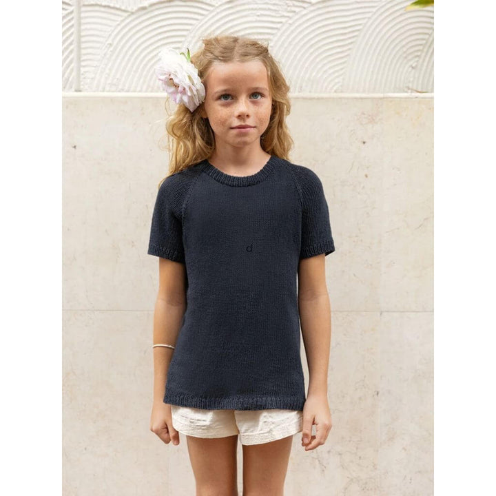 Sandnes Garn Pattern Shirt Robin Tee Junior Strickanleitung - Sandnes Garn (Heft) bei bei bei bei Lieblingsgarn