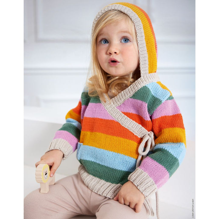 Lana Grossa Pattern Kapuzenjacke Kind Strickanleitung - Lana Grossa (Heft) bei bei bei bei bei bei bei Lieblingsgarn