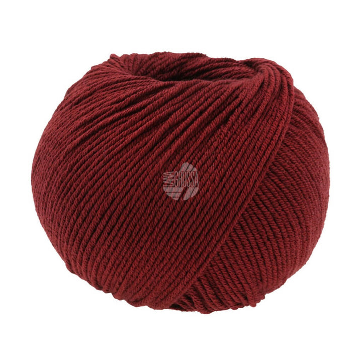 Lana Grossa Elastico, Farbe 168 Orientrot – Baumwolle und Polyester bei Lieblingsgarn