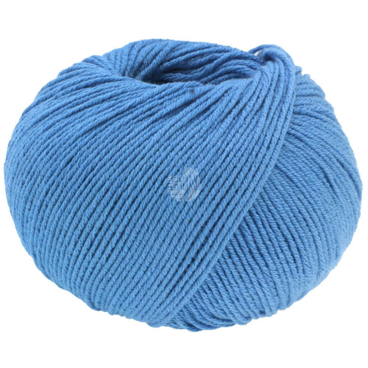 Lana Grossa Elastico, Farbe 184 Azurblau – Baumwolle und Polyester bei Lieblingsgarn