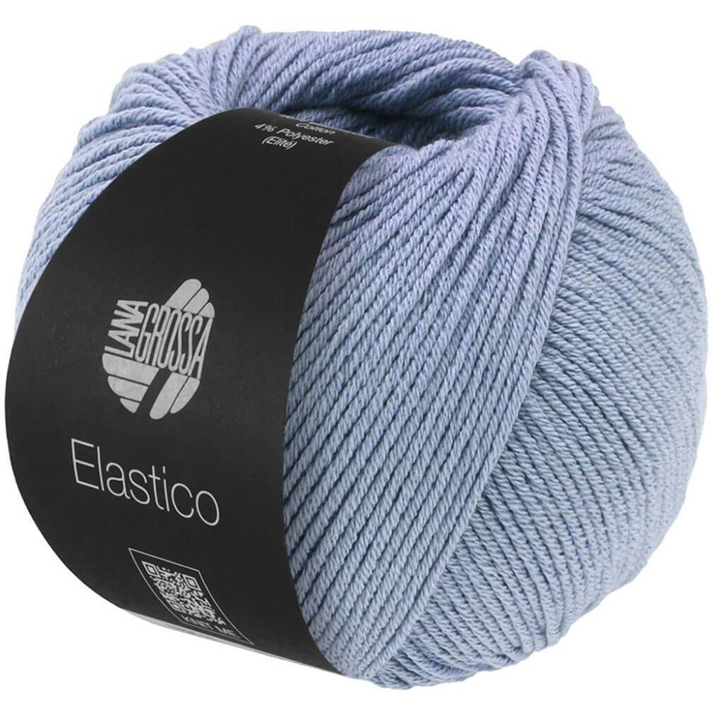 Lana Grossa Elastico, Farbe 200 Himmelblau – Baumwolle und Polyester bei Lieblingsgarn