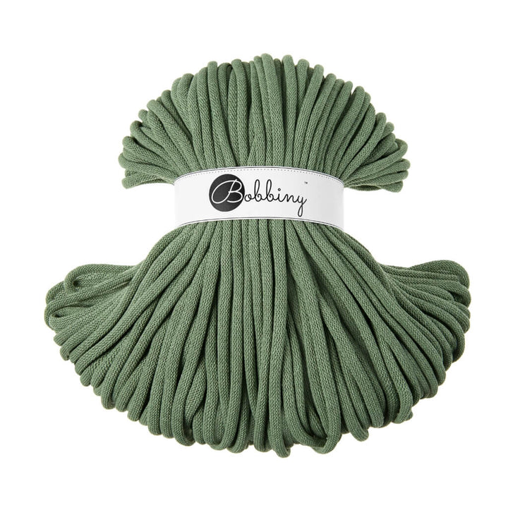 Bobbiny Eucalyptus Green Bobbiny 9mm Jumbo Kordel Lieblingsgarn