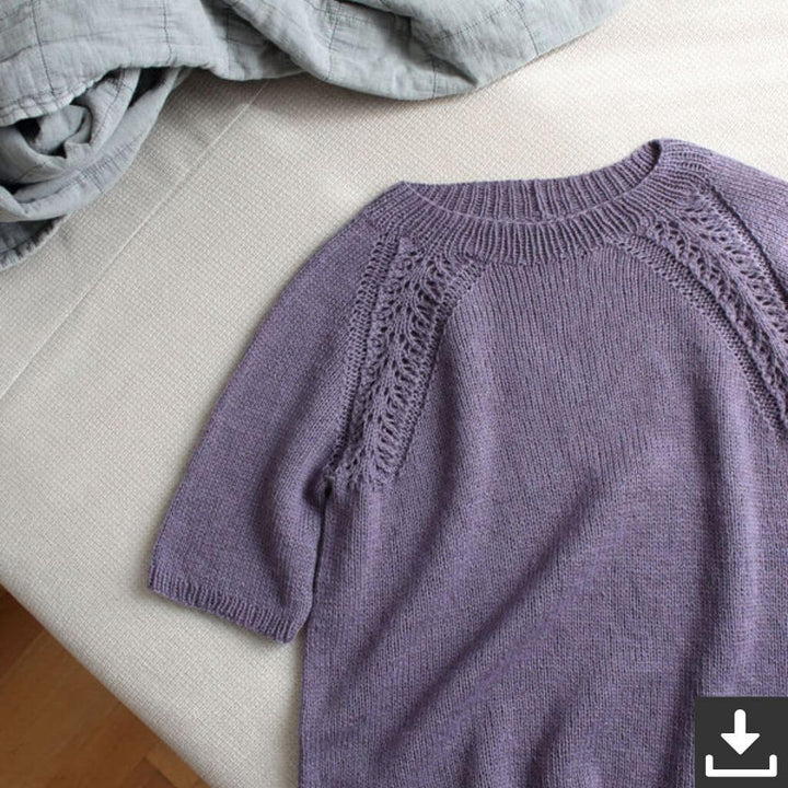 Eviknitwear T-Shirt Birkenzweig Tee Strickanleitung - Evikniwear (PDF) bei bei bei bei Lieblingsgarn