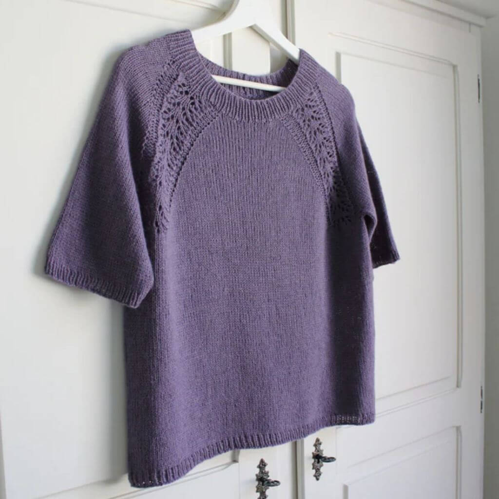 Eviknitwear T-Shirt Birkenzweig Tee Strickanleitung - Eviknitwear (PDF) bei bei bei bei Lieblingsgarn