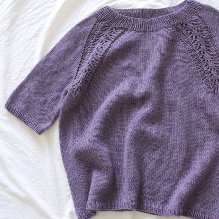 Eviknitwear T-Shirt Birkenzweig Tee Strickanleitung - Evikniwear (PDF) bei bei bei bei Lieblingsgarn