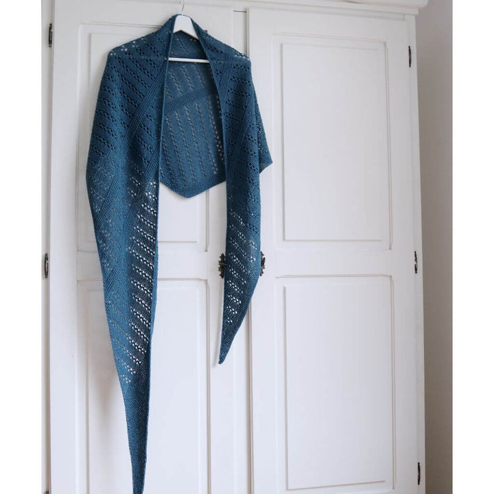 Eviknitwear Pattern Schal Blaubeeren Shawl Strickanleitung - Eviknitwear (PDF) bei bei bei bei Lieblingsgarn