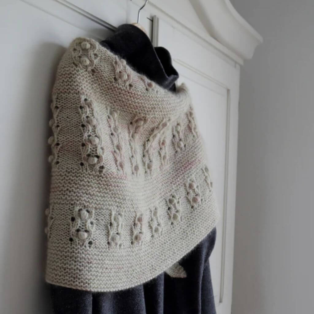 Eviknitwear Schal Frühling Shawl Strickanleitung - Eviknitwear (PDF) bei bei bei bei Lieblingsgarn