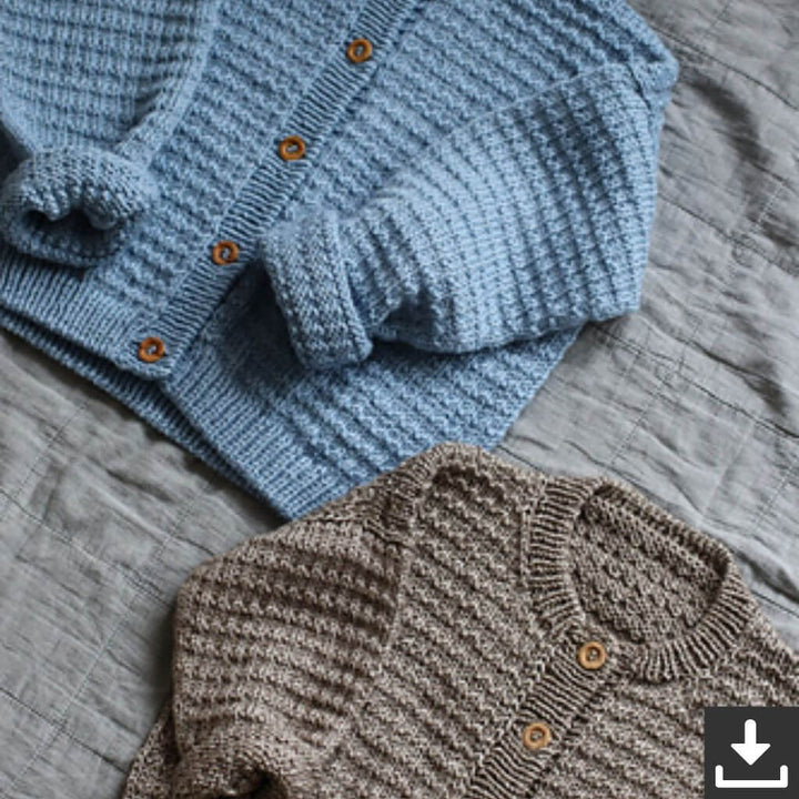 Eviknitwear Strickjacke Ho Cardi Kids Strickanleitung - Eviknitwear (PDF) bei bei bei bei bei bei bei Lieblingsgarn