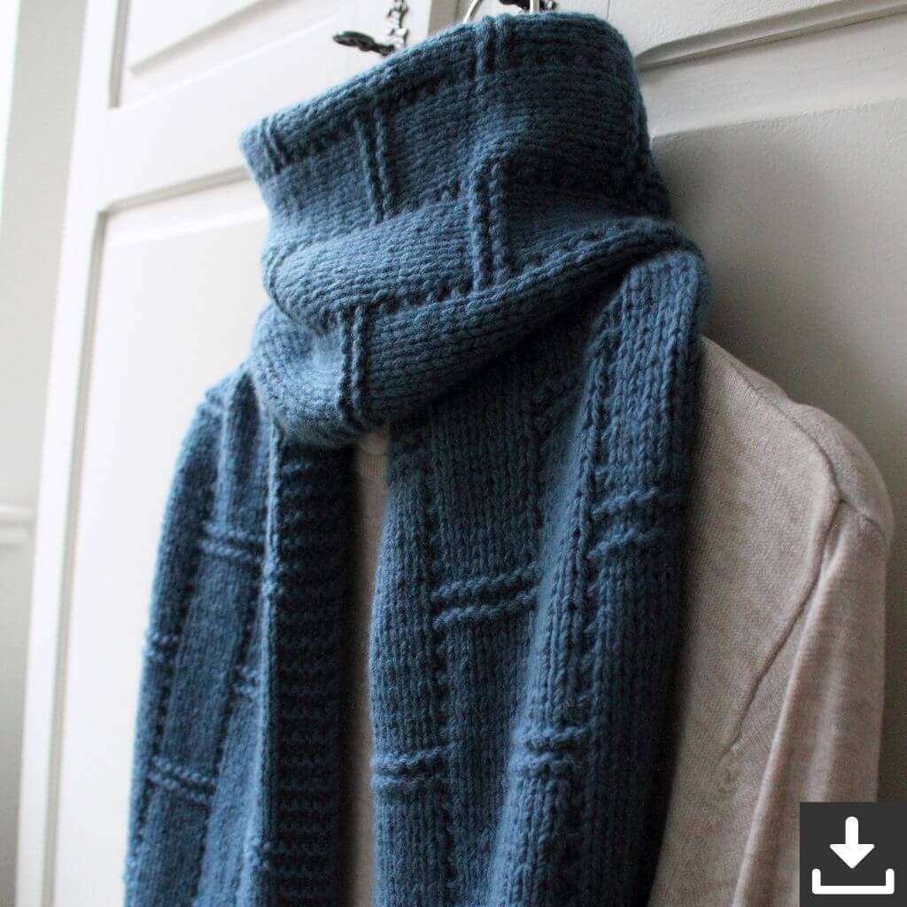 Eviknitwear Pattern Schal Juist Scraf Strickanletiung - Eviknitwear (PDF) bei bei bei bei bei bei bei bei Lieblingsgarn