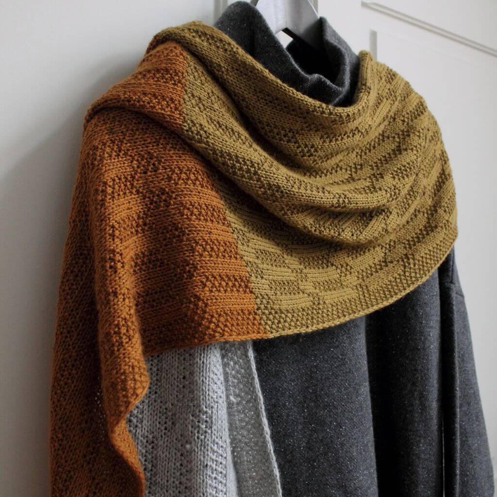 Eviknitwear Pattern Schal Listopad Shawl Strickanleitug - Eviknitwear (PDF) bei bei bei bei Lieblingsgarn