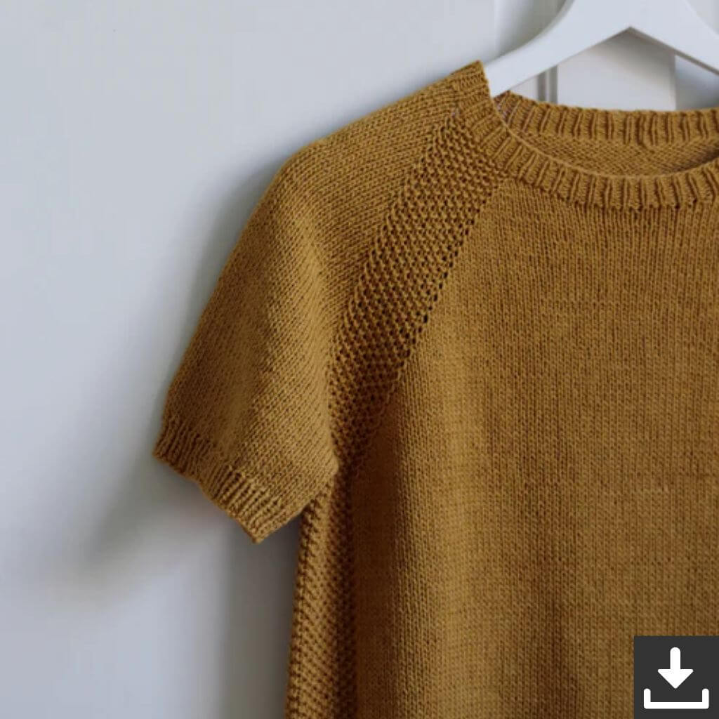 Eviknitwear T-Shirt Sonnenstunde Tee Strickanleitung - Eviknitwear (PDF) bei bei bei bei bei bei bei bei bei Lieblingsgarn
